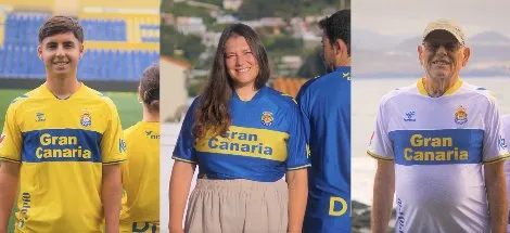 Nueva equipación de la UD Las Palmas