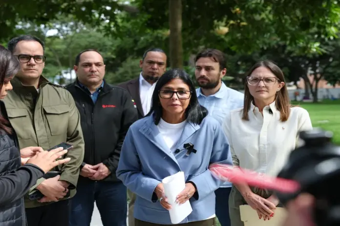 Delcy Rodríguez pide suspender las sanciones para acelerar la recuperación tras los terremotos en Venezuela