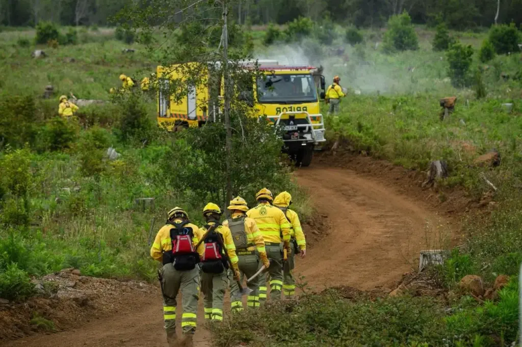 Tenerife evalúa el dispositivo antiincendios con un simulacro forestal