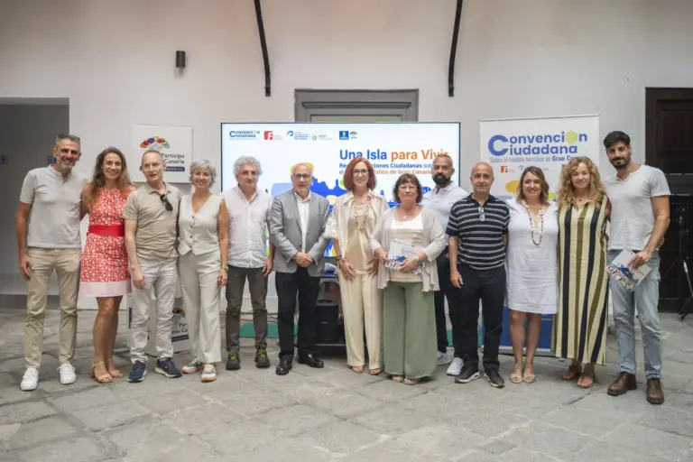 La Convención Ciudadana plantea un modelo turístico más sostenible para Gran Canaria tras seis meses de deliberación