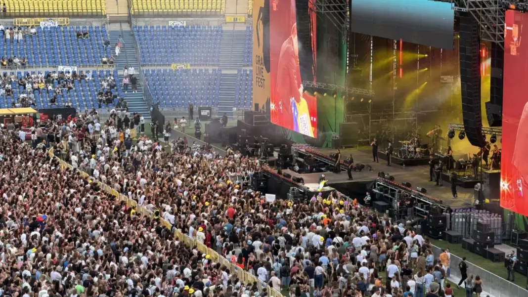Juan Luis Guerra conquista el Granca Live Fest con una noche inolvidable
