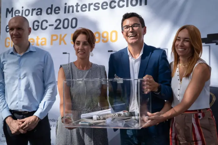 El Gobierno inicia la construcción de la nueva glorieta de la GC-200 en Mogán