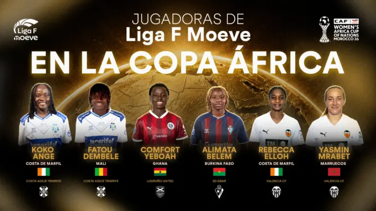 Dos futbolistas del Costa Adeje Tenerife disputarán la Copa África
