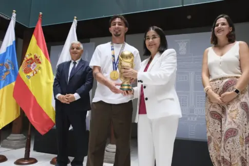 Las Palmas de Gran Canaria dedica un espacio en Barrio Atlántico a Yéremy Pino
