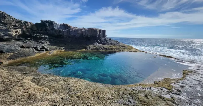 Piscina natural Caleta de Fuste, en Fuerteventura. Foto: Fuerteventura en imágenes