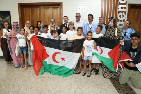 Lanzarote da la bienvenida a los menores saharauis del programa ‘Vacaciones en Paz’