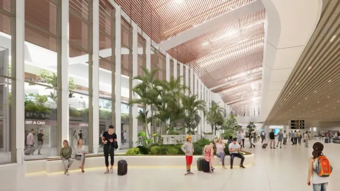 Cómo será la nueva terminal de Tenerife Sur