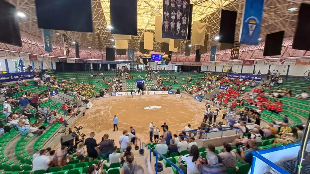 Imagen del terrero ahora en la semifinal