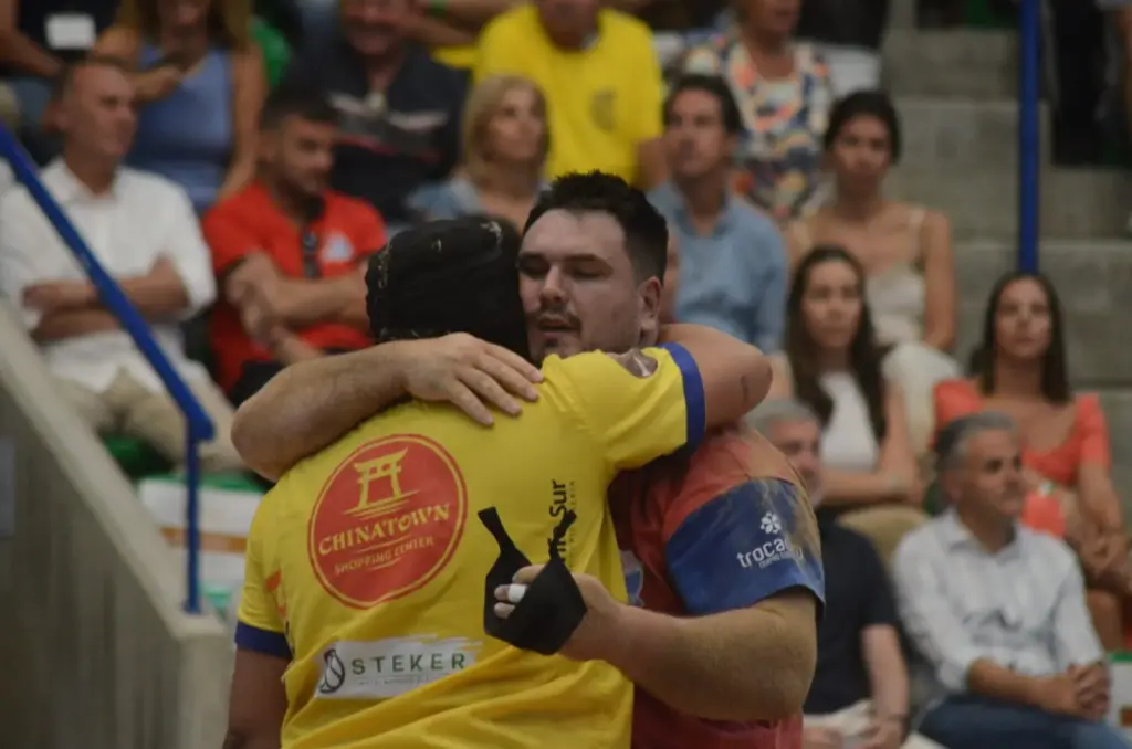 Final a Cuatro de lucha canaria 2026. Imagen: Eduardo Duque