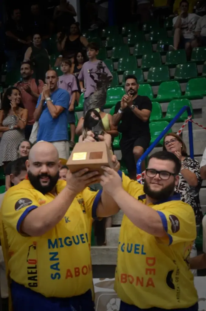 Final a Cuatro de lucha canaria 2026. Imagen: Eduardo Duque