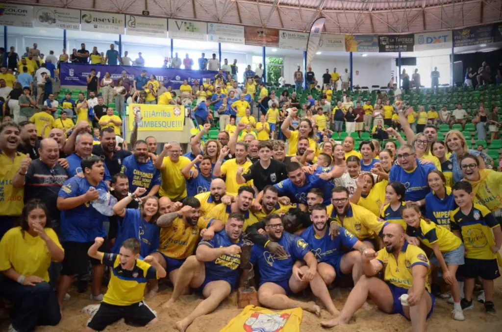 Final a Cuatro de lucha canaria 2026. Imagen: Eduardo Duque