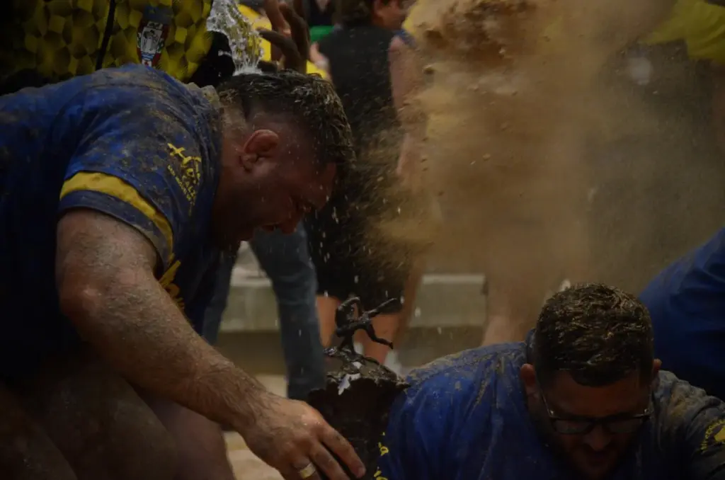 Final a Cuatro de lucha canaria 2026. Imagen: Eduardo Duque