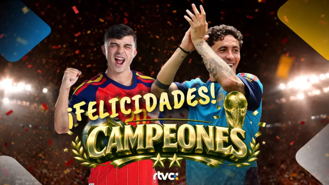 España campeona del mundo