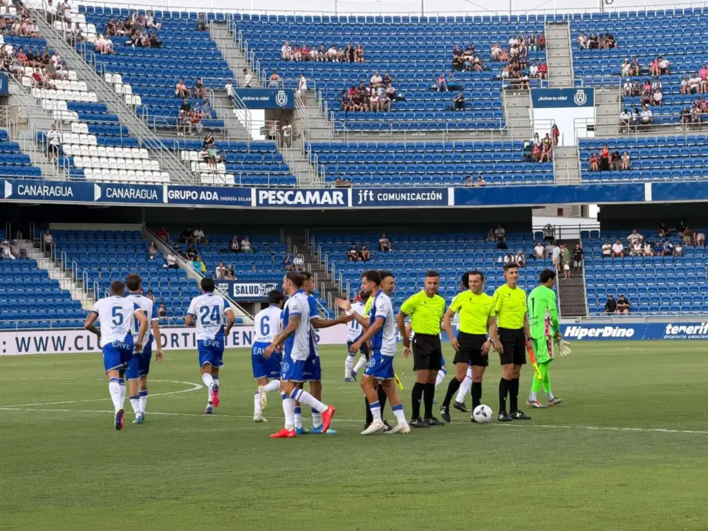 Trofeo Santa Cuz entre el CD Tenerife y el Getafe SAD