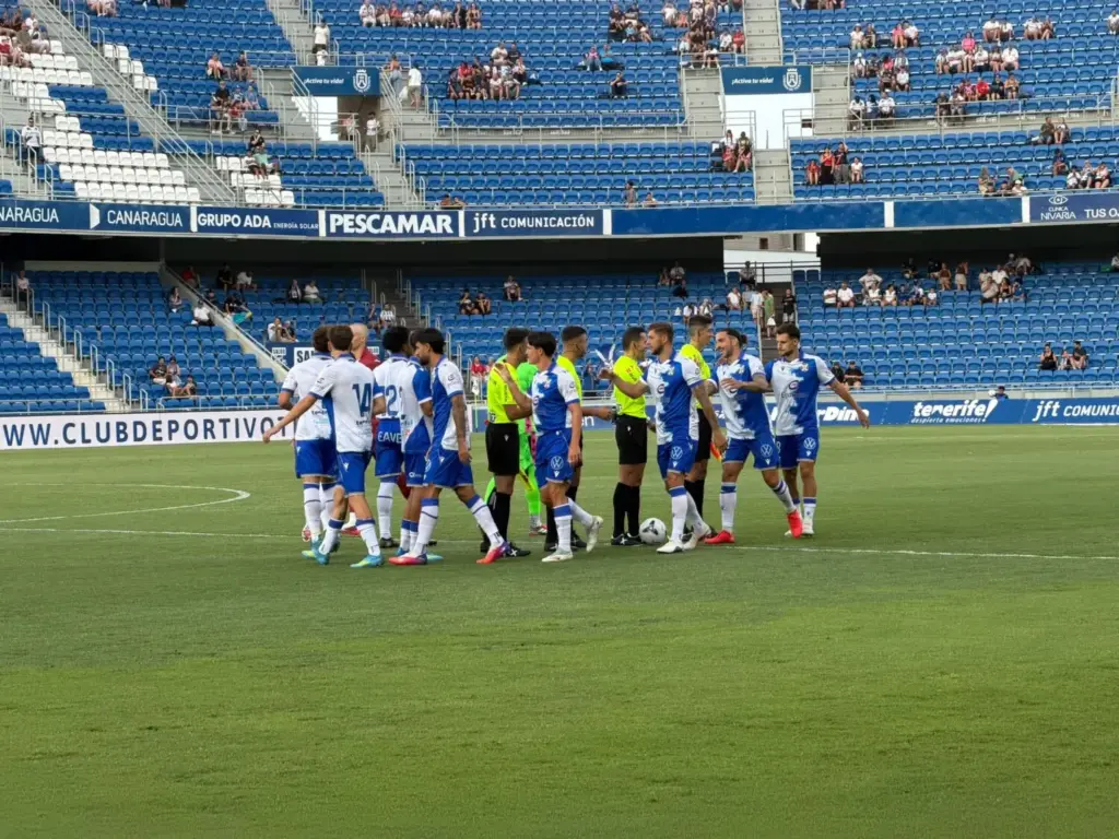 Trofeo Santa Cuz entre el CD Tenerife y el Getafe SAD