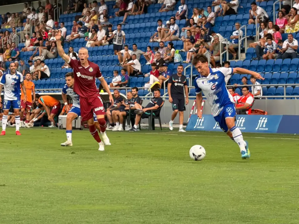 1-2 El Getafe se lleva el Trofeo Ciudad de Santa Cruz