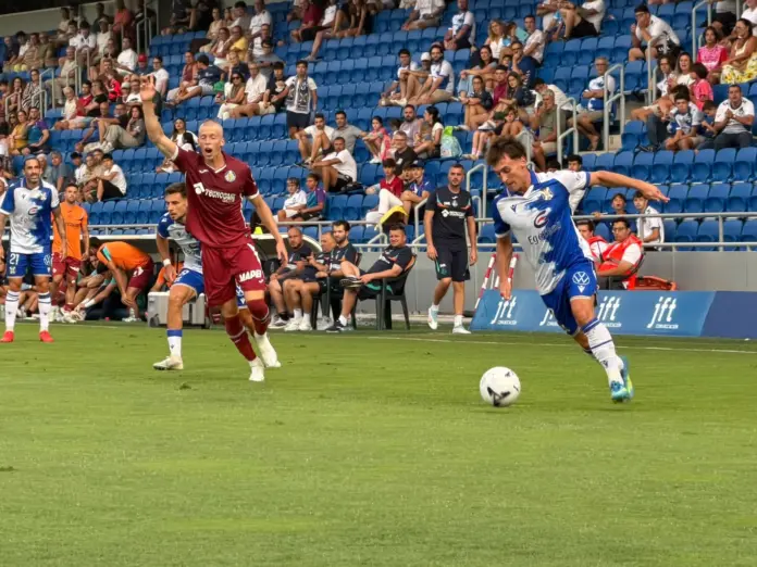 1-2 El Getafe se lleva el Trofeo Ciudad de Santa Cruz