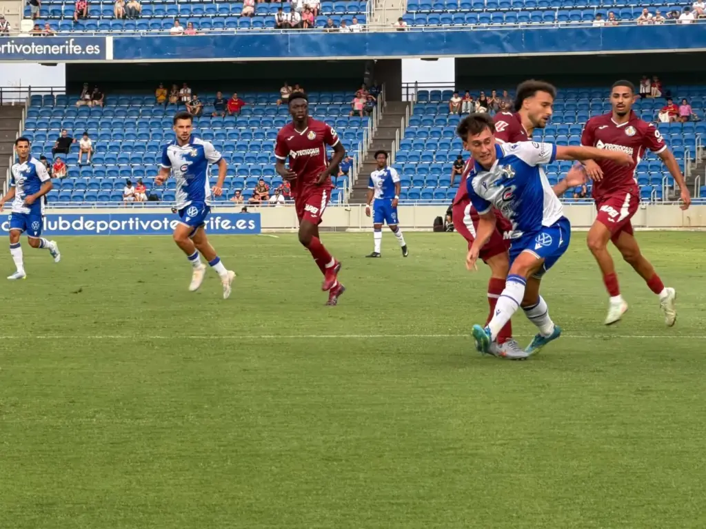 Trofeo Santa Cuz entre el CD Tenerife y el Getafe SAD