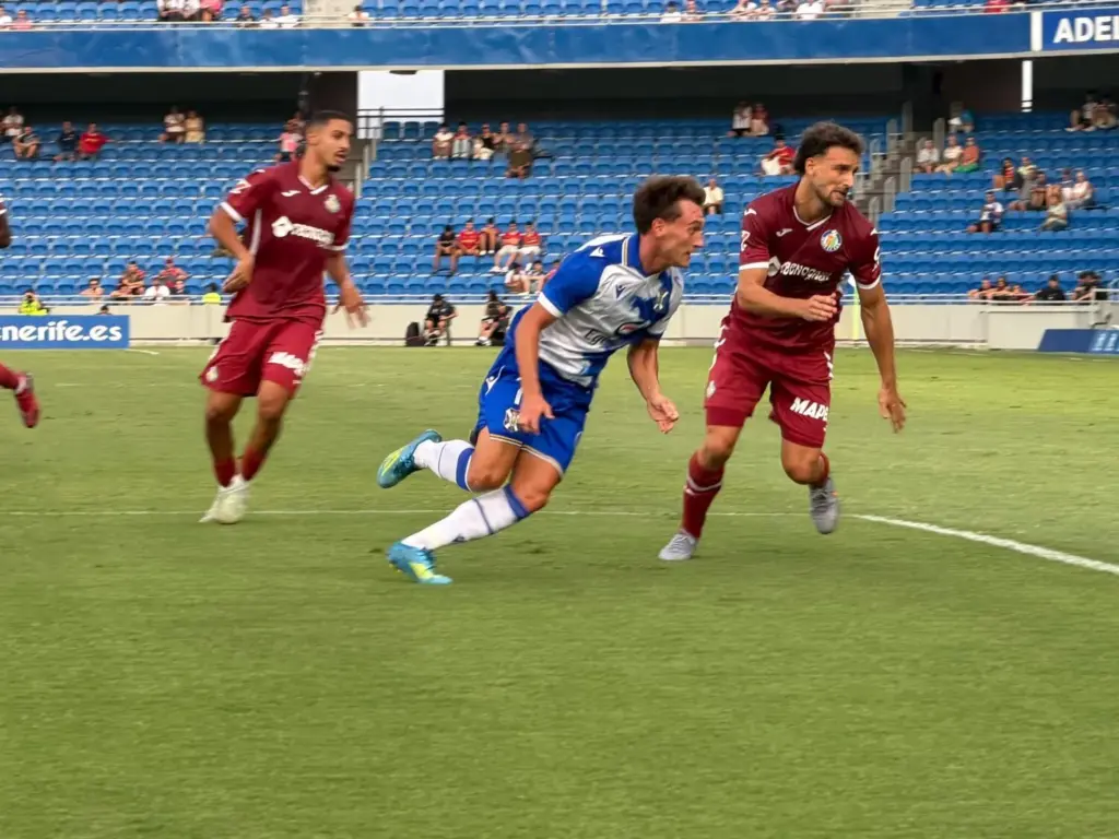 Trofeo Santa Cuz entre el CD Tenerife y el Getafe SAD