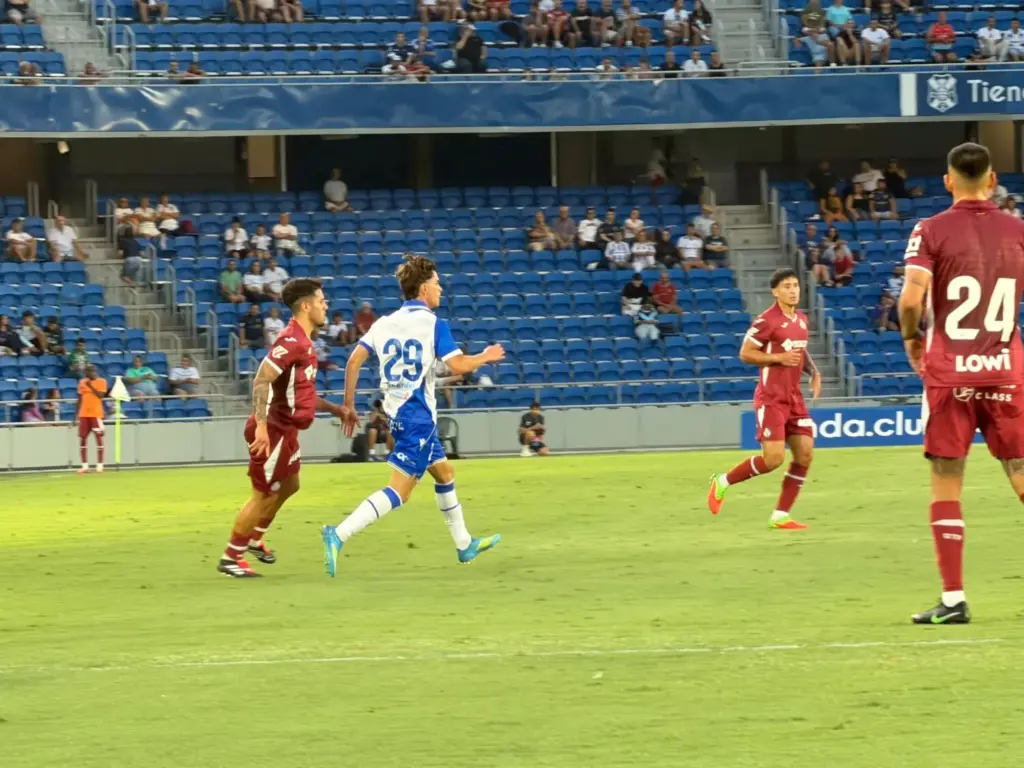 Trofeo Santa Cuz entre el CD Tenerife y el Getafe SAD