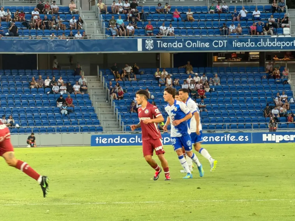 Trofeo Santa Cuz entre el CD Tenerife y el Getafe SAD