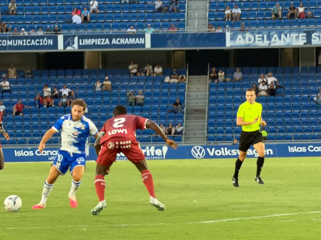 Trofeo Santa Cuz entre el CD Tenerife y el Getafe SAD