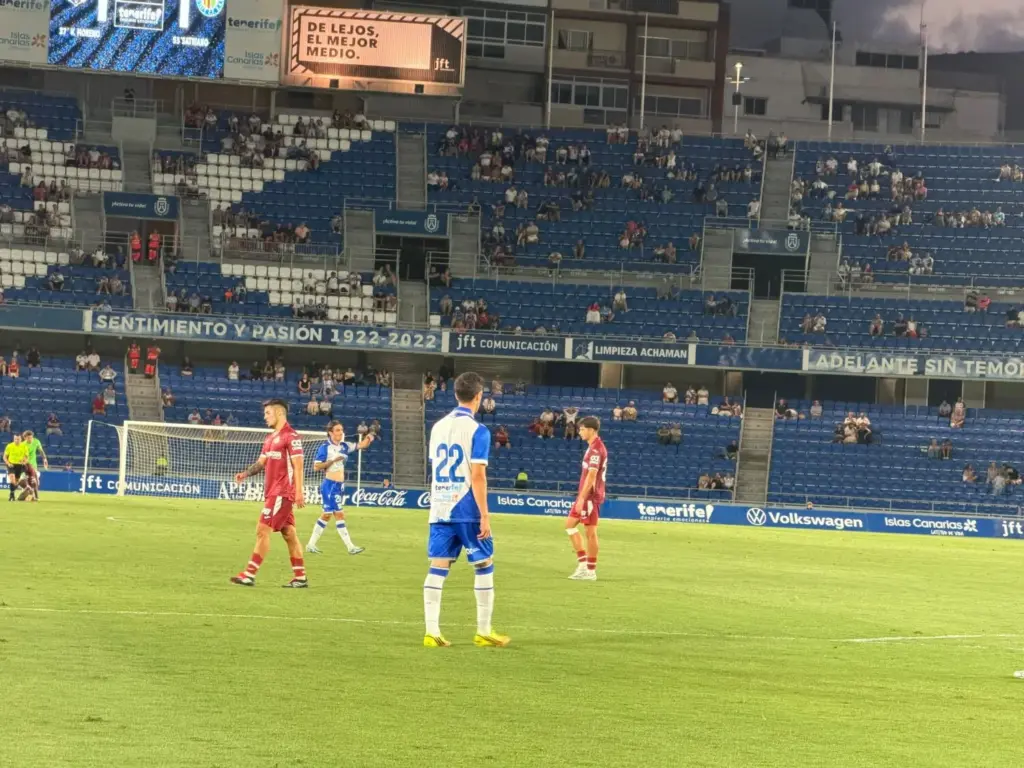 Trofeo Santa Cuz entre el CD Tenerife y el Getafe SAD