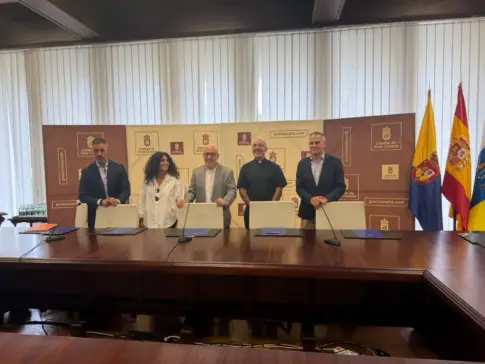 Televisión Canaria firma un convenio para la retransmisión de las Fiestas del Pino hasta 2029
