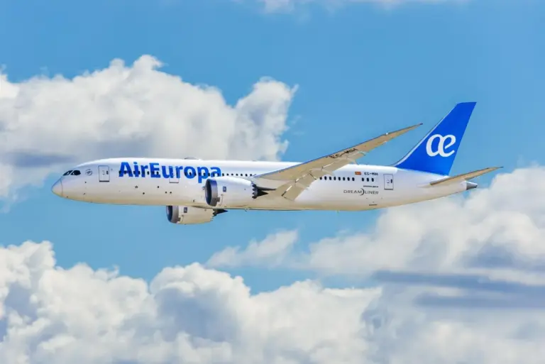 Air Europa cancela algunos vuelos con Venezuela por limitaciones operativas en el país