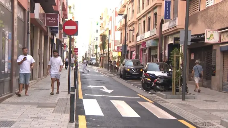 Vuelve a abrir la Calle de La Rosa, en Santa Cruz de Tenerife