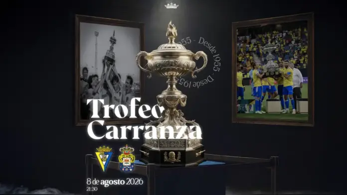 La UD Las Palmas jugará por tercera vez el Trofeo Carranza, el próximo 8 de agosto