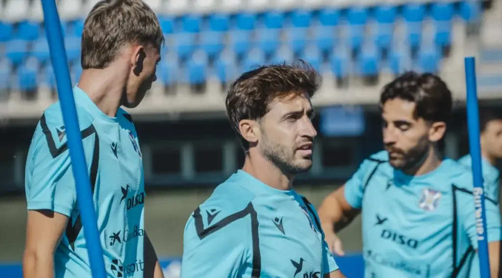 El CD Tenerife durante uno de los entrenamientos de esta pretemporada / CD Tenerife