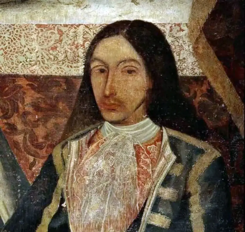 Amaro Pargo, detalle del lienzo 'Cristo de la Humildad y Paciencia' de la Ermita de Nuestra Señora del Rosario, en Tenerife.