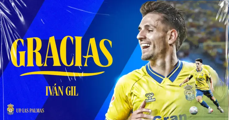 La UD Las Palmas traspasa a Iván Gil al Éibar