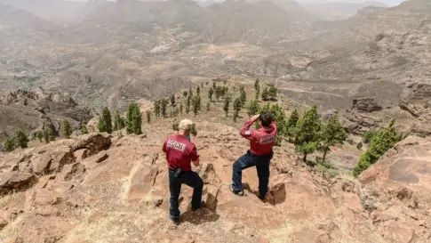 Gran Canaria activará diferentes prohibiciones en la cumbre por la alerta de riesgo de incendios forestales