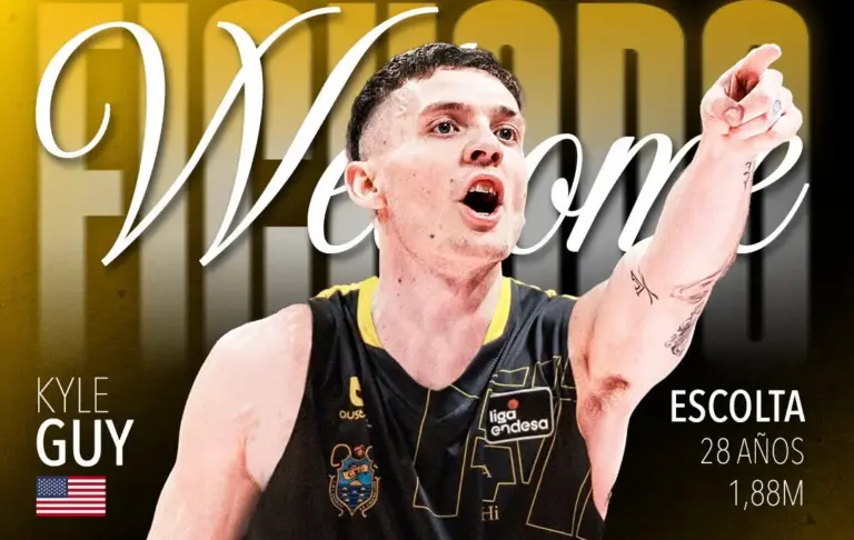 La Laguna Tenerife recupera los servicios de Kyle Guy para dos temporadas