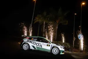 Alexey Lukyanuk y Yury Kulikov lideran el primer día del 12 Rallye Ciudad de La Laguna – Trofeo Worten
