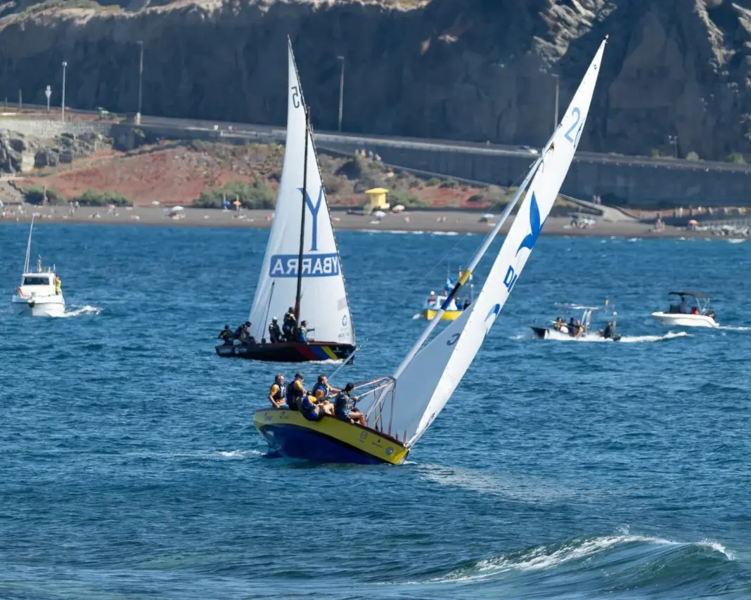 El ganador de la prueba de este sábado se llevará la Copa Cabildo de Gran Canaria / Vela Latina Canaria