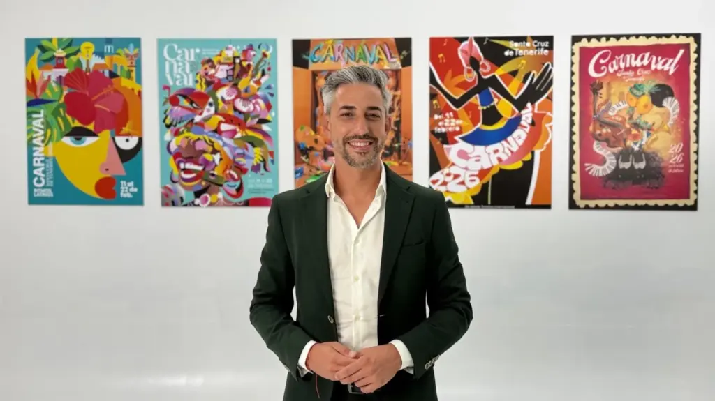 Javier Caraballero, concejal de Fiestas de Santa Cruz de Tenerife. Ayuntamiento de Santa Cruz de Tenerife
