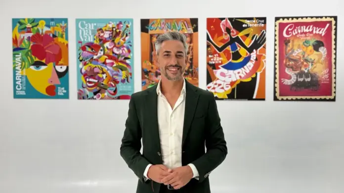 Javier Caraballero, concejal de Fiestas de Santa Cruz de Tenerife. Ayuntamiento de Santa Cruz de Tenerife