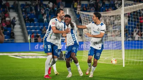 Televisión Canaria inaugura la temporada de la Liga HyperMotion con el debut del CD Tenerife frente a la SD Eibar