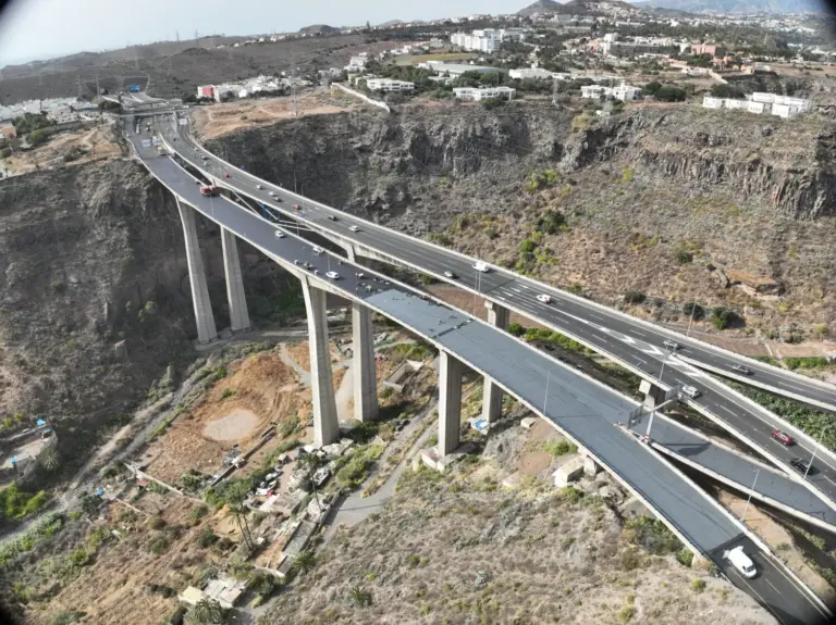 La GC-3 sentido norte abre este domingo tras adelantar una semana la obra