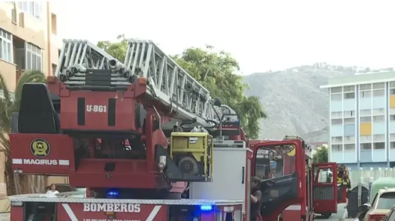Incendio en un inmueble en Mazo, La Palma, con un posible fallecido