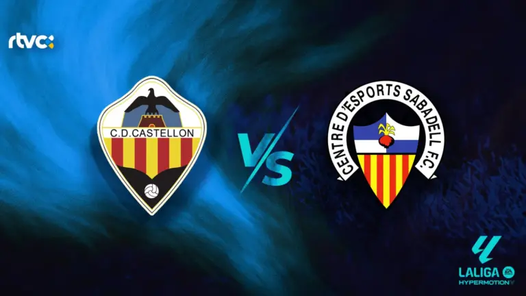 CD Castellón vs CE Sabadell: horario, alineaciones y minuto a minuto | LaLiga Hypermotion 26-27
