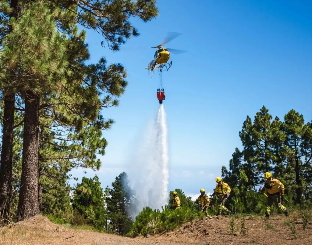 Tenerife y Gran Canaria, en situación de alerta por riesgo de incendio forestal a partir de este jueves