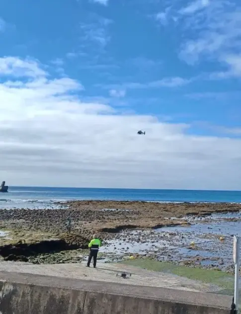 Hallan el cuerpo sin vida de un hombre de avanzada edad en la playa de Arinaga
