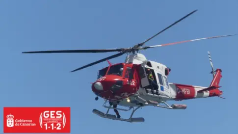 Herido grave un hombre tras sufrir un golpe de mar en La Graciosa