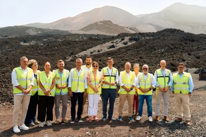 La reconstrucción de la LP-2 (La Palma) avanza "según lo previsto" para culminar en el primer cuatrimestre 2027
