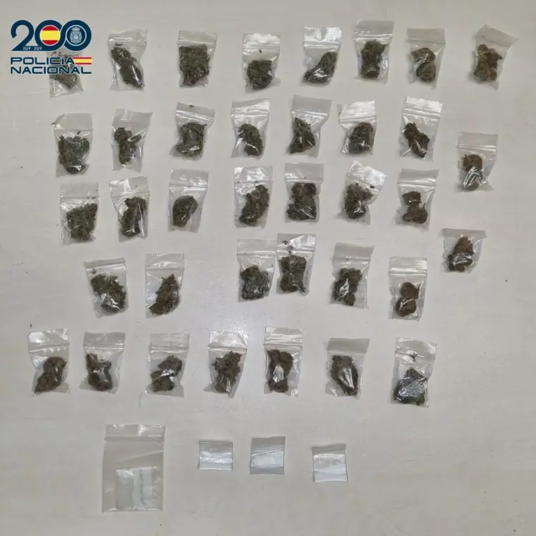 Detenidos por vender droga a turistas en Las Verónicas, Tenerife