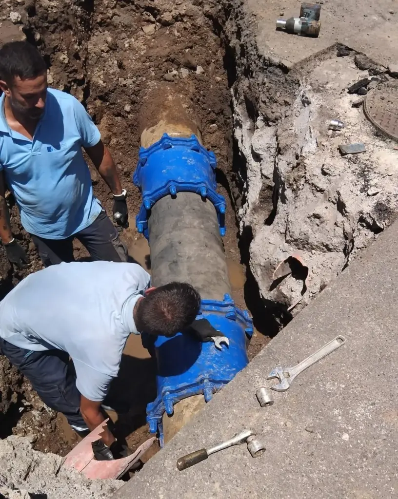 Reparada una avería de agua que afectó a unas 8.000 personas en Santa Cruz de Tenerife